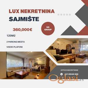 Luksuzan stan u Novom Sadu 120m2, Sajam + 2 parking mesta G R A T I S